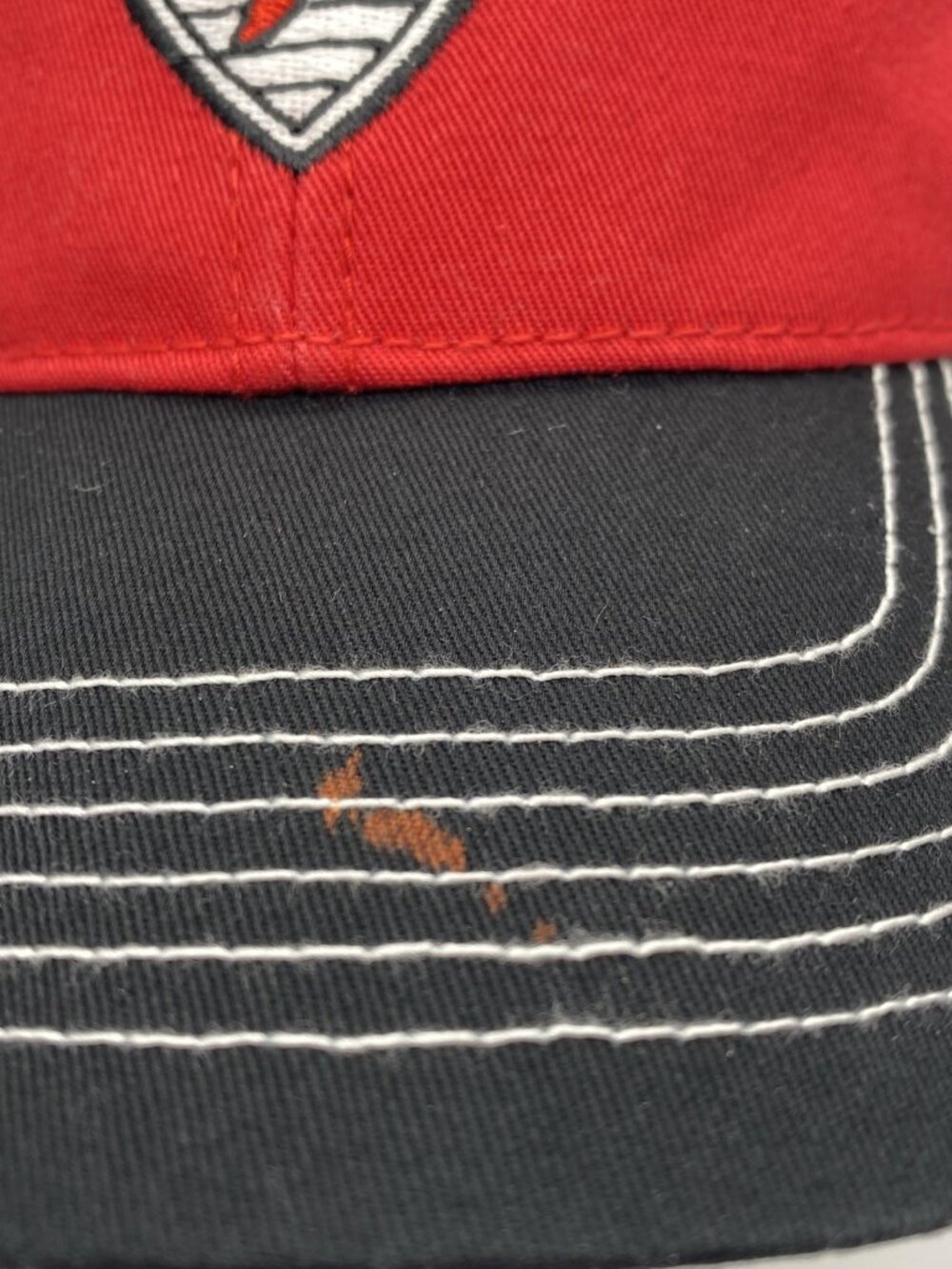 Firestone Logo Bland Red Cap Hat Snap-back K-Products - Picture 8 of 10